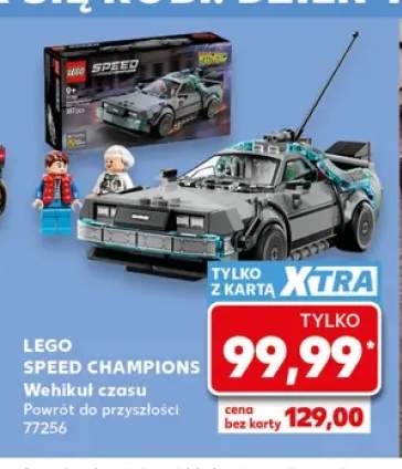 Klocki LEGO Speed Champions Wehikuł czasu Powrót do przyszłości 77256