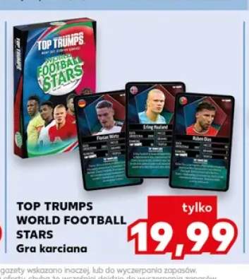 Gra karciana Top Trumps World Football Stars