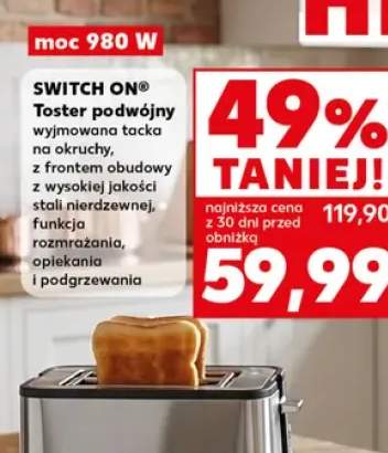 Toster podwójny SWITCH ON