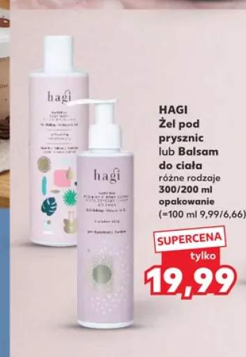 Balsam do ciała Hagi +1 wariant
