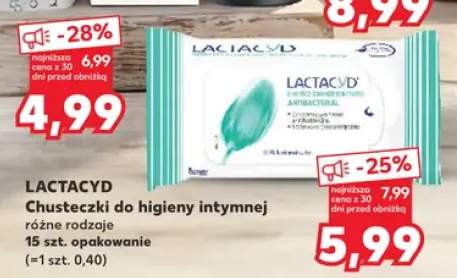 Chusteczki do higieny intymnej Lactacyd