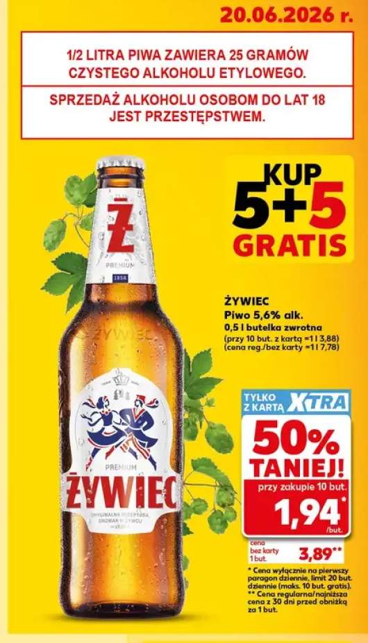 Piwo Żywiec Premium