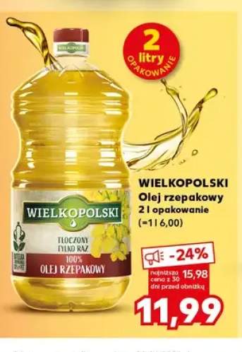 Olej rzepakowy Wielkopolski