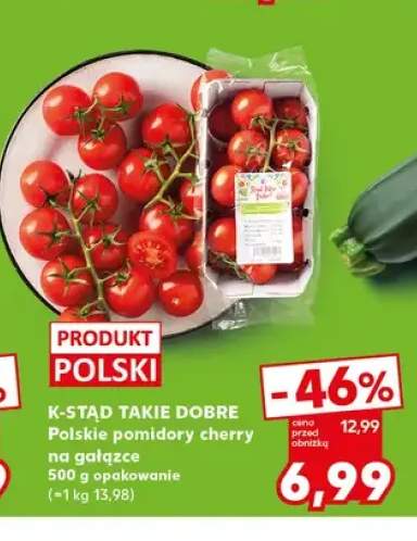 Pomidory cherry na gałązce K-Stąd Takie Dobre polskie