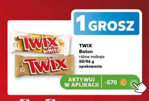 Baton Twix White +1 wariant