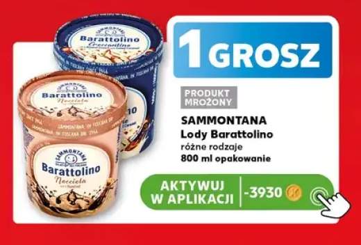 Lody Sammontana Barattolino Croccantino +1 wariant