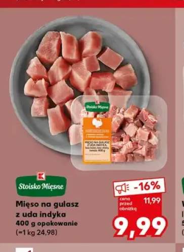 Mięso na gulasz z uda indyka Stoisko Mięsne