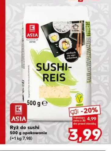 Ryż do sushi Classic Asia