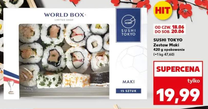 Sushi Zestaw Maki Sushi Tokyo