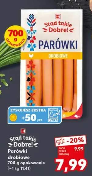 Parówki drobiowe Stąd takie Dobre!