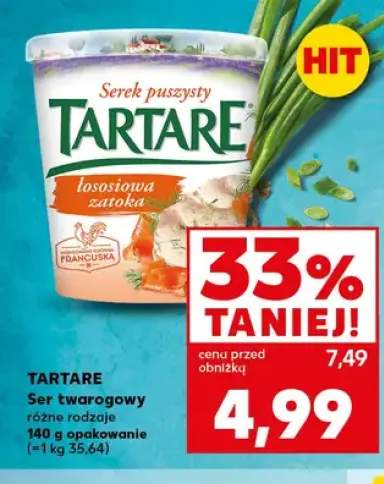 Ser twarogowy Tartare Łososiowa Zatoka