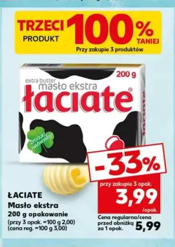 Masło ekstra Łaciate