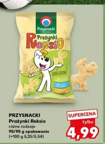 Prażynki Reksio Lekko Solone Przysnacki