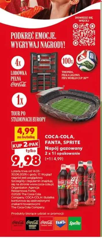 Napój gazowany Coca-Cola Zero 2-pak +3 warianty
