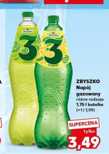 Napój gazowany Zbyszko 3 Limonki +1 wariant