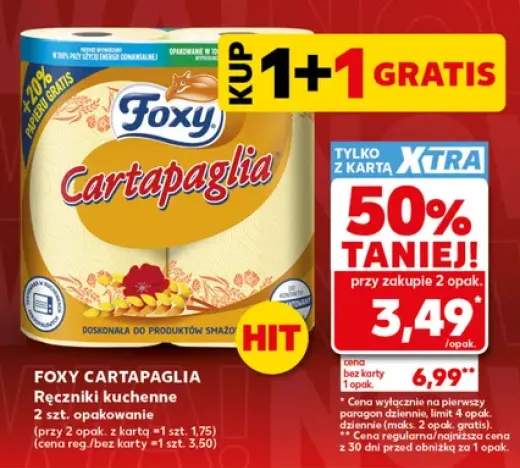 Ręczniki kuchenne Foxy Cartapaglia 2-pak