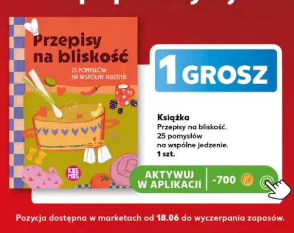 Książka Przepisy na bliskość 25 pomysłów na wspólne jedzenie