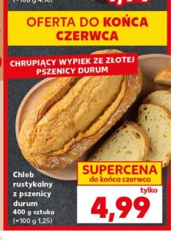 Chleb rustykalny z pszenicy durum