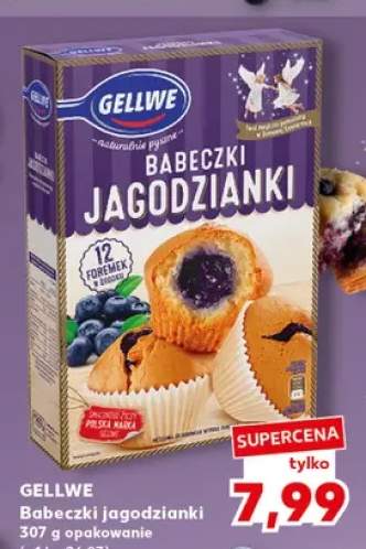 Babeczki jagodzianki Gellwe