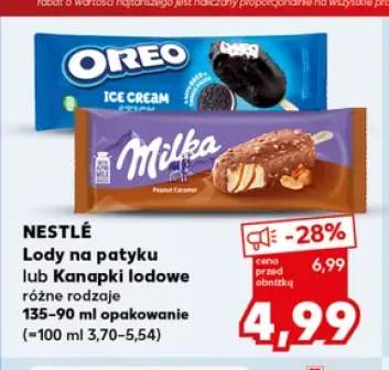 Lody na patyku Oreo +1 wariant