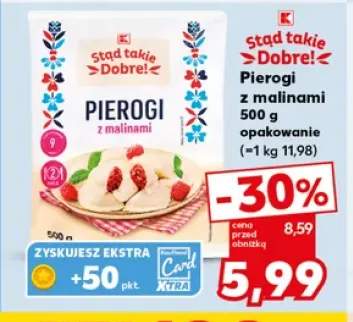 Pierogi z malinami Stąd takie Dobre!