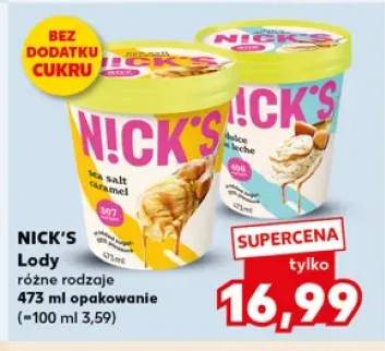 Lody Nick's Dulce de Leche +1 wariant
