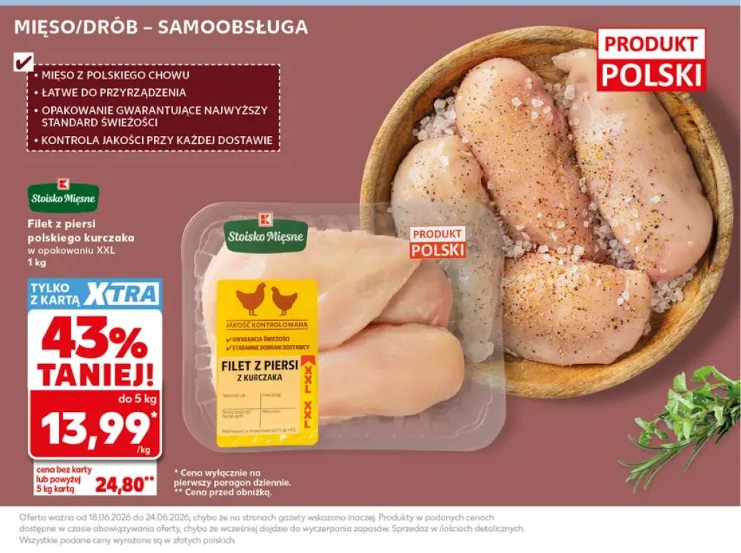 Filet z piersi kurczaka Stoisko Mięsne