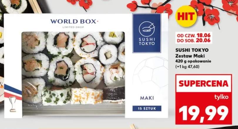 Zestaw maki Sushi Tokyo