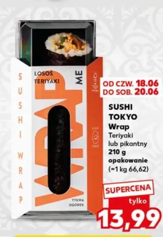 Sushi wrap pikantny Sushi Tokyo +1 wariant