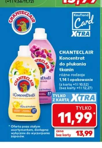 Koncentrat do płukania tkanin Chanteclair iConcentrati Fiori di Arancio e Narciso +1 wariant