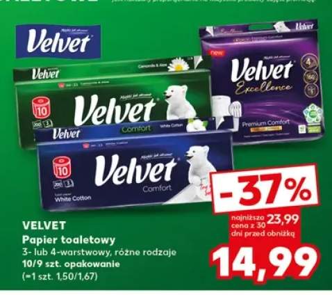 Papier toaletowy Velvet