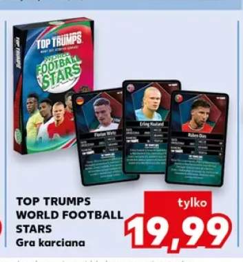 Gra karciana Top Trumps World Football Stars