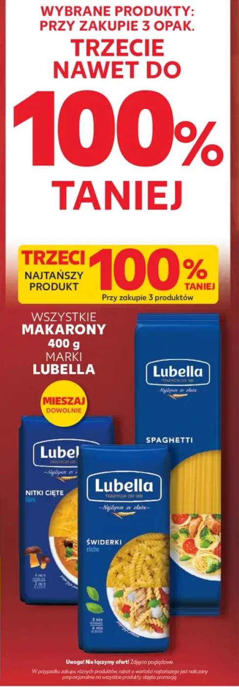 Makarony Lubella +3 warianty