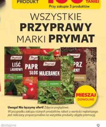 Przyprawy marki Prymat +4 warianty