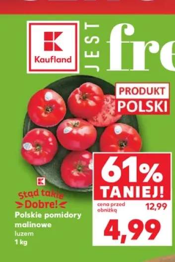 Pomidory malinowe polskie