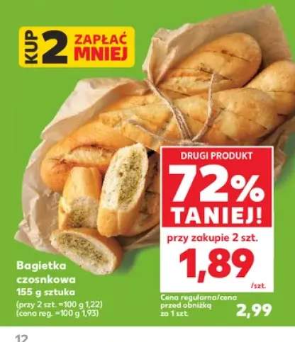 Bagietka czosnkowa
