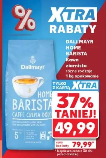 Kawa ziarnista Dallmayr Home Barista Caffè Crema Dolce