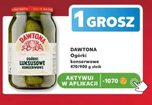 Ogórki konserwowe luksusowe Dawtona