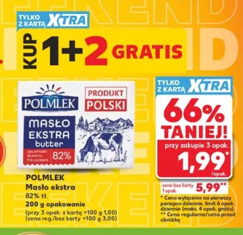 Masło ekstra Polmlek