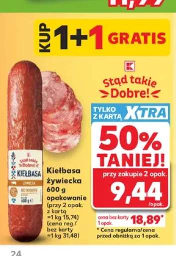 Kiełbasa żywiecka Stąd takie dobre!