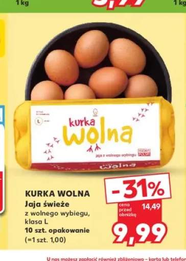Jaja świeże Kurka Wolna