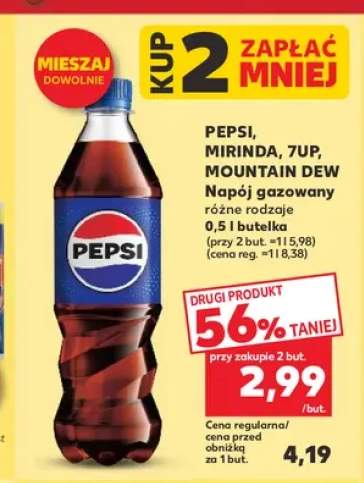 Napój gazowany Pepsi +3 warianty