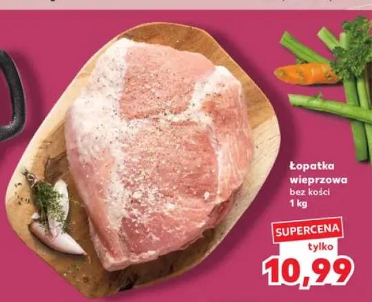 Łopatka wieprzowa bez kości