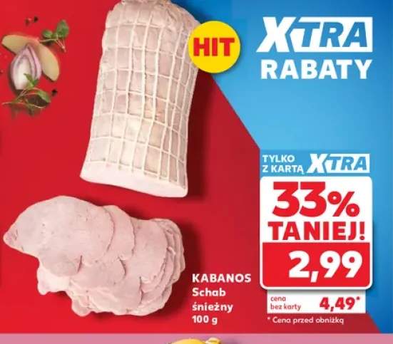 Schab śnieżny Kabanos