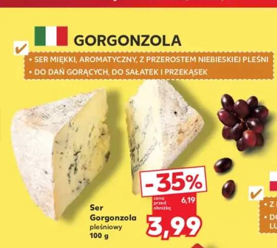 Ser Gorgonzola pleśniowy