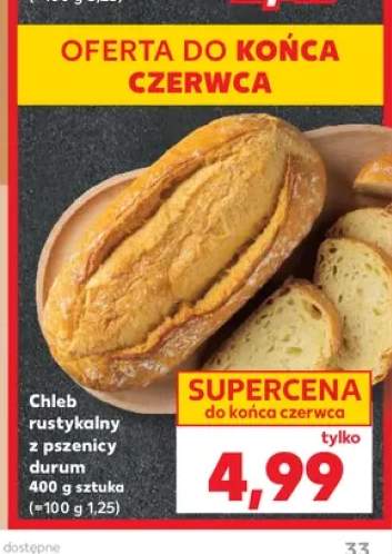 Chleb rustykalny z pszenicy durum