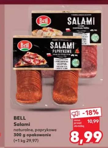 Salami naturalne Bell +1 wariant