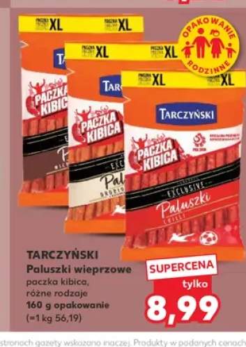 Paluszki wieprzowe paczka kibica Tarczyński