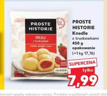 Knedle z truskawkami Proste Historie