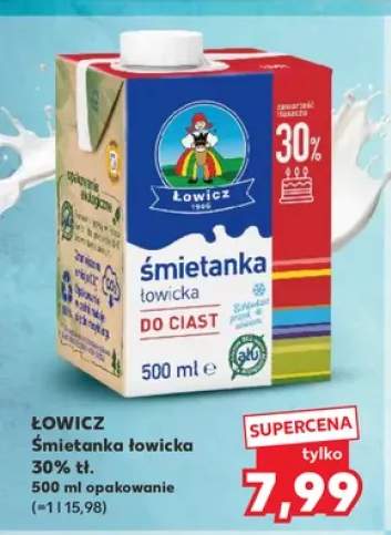 Śmietanka Łowicz 30% tł.
